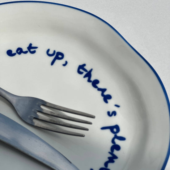 Statement plate detail
