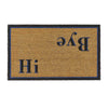 Hi Bye Printed Coir Doormat