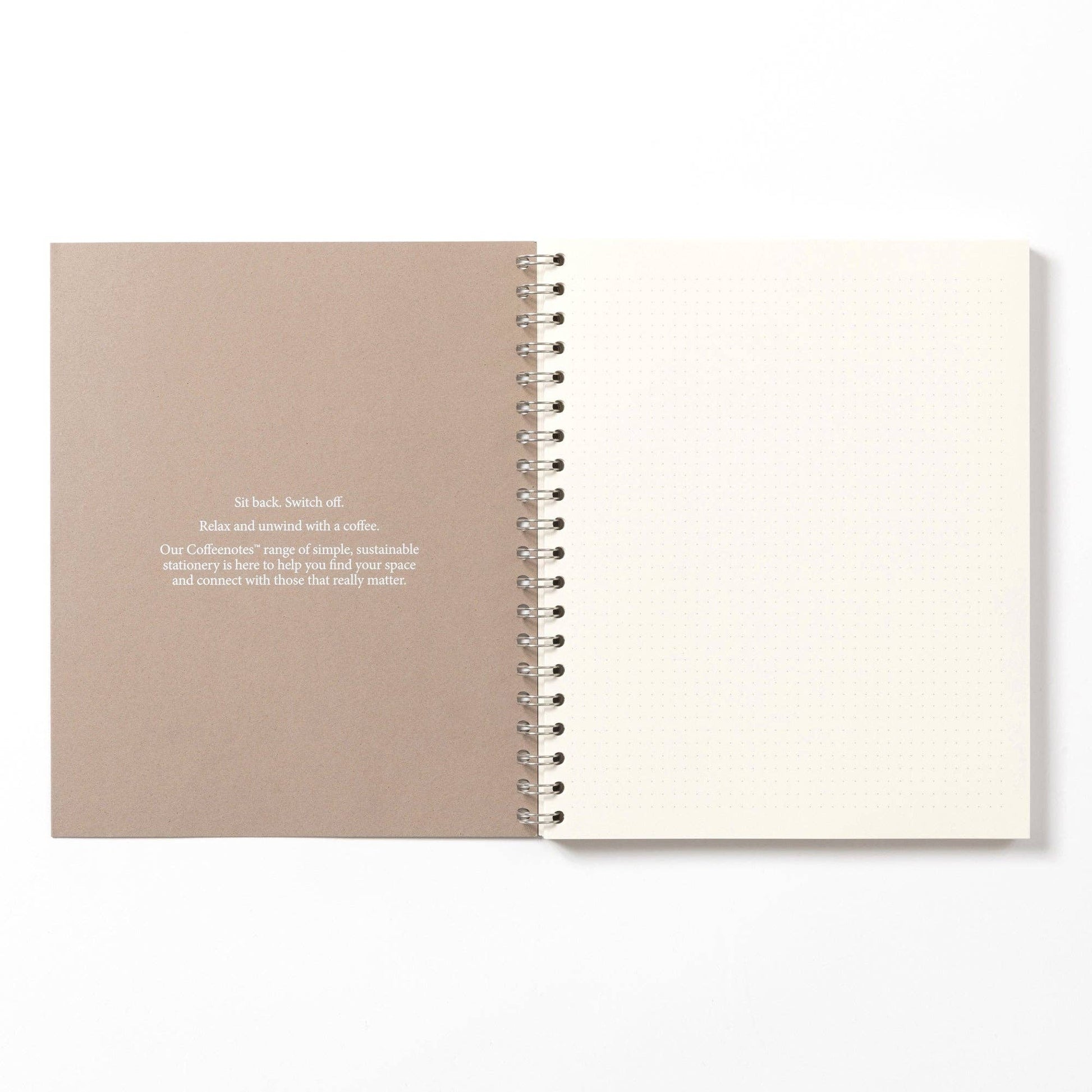 Almond notebook detail