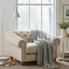 Chesterfield Armchair - Willow Dusty
